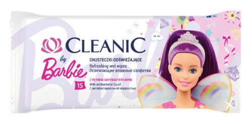 Cleanic antibakteriális frissítő törlőkendő - Junior Antibacterial 15 db