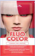 Joanna Fluo Color kimosható hajszínező sampon - Vörös