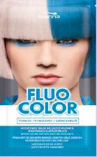 Joanna Fluo Color kimosható hajszínező sampon - Türkiz (15 db)