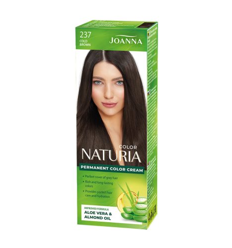 Joanna Naturia color tartós hajfesték (237) - Hűvös barna 