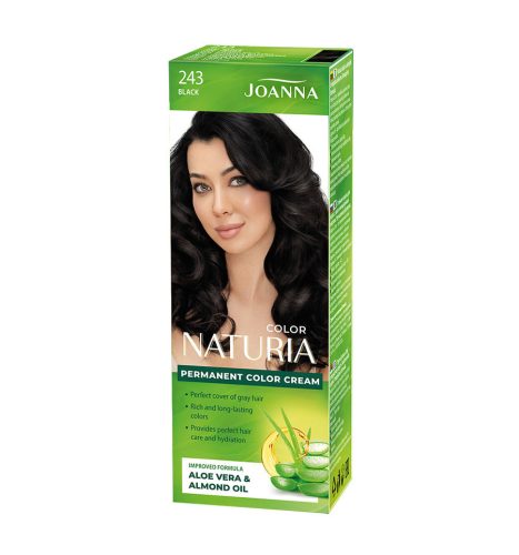Joanna Naturia color tartós hajfesték (243) - Bíbor fekete (8 db)