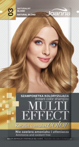 Joanna Multi Effect color hajszínező sampon (03) - Természetes szőke